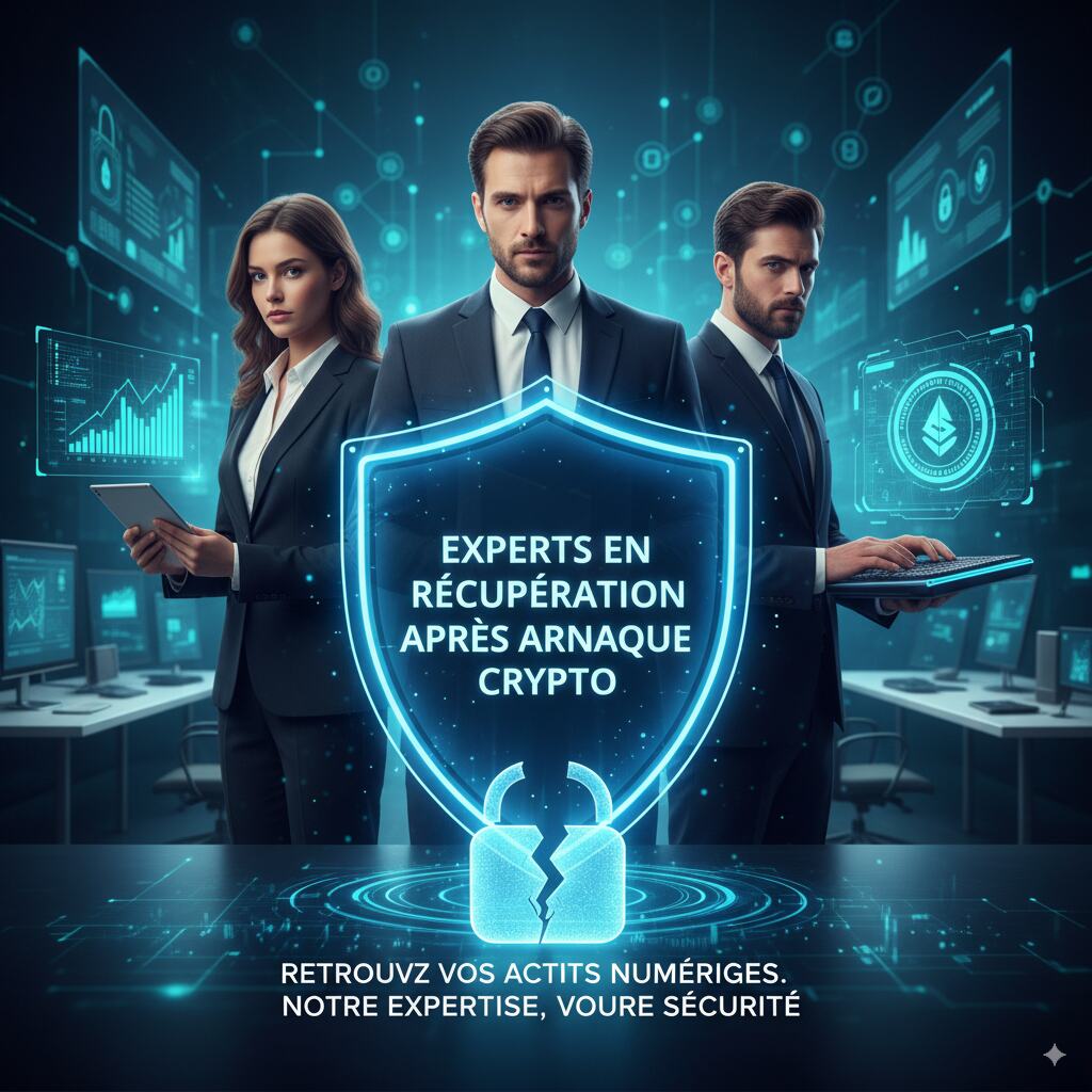 EXPERT EN RÉCUPÉRATION DE CRÉPTOMONNAIE 3 Experts en Récupération après Arnaque Crypto